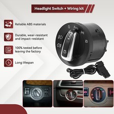 DE Automatischer Lichtschalter 5ND941431B für VW Golf 5 Passat B6 Caddy Touran