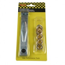 21 Stück Zange + Ösen Plane Metallringe 3/8" Befestigung Clips Leinwand Zelt