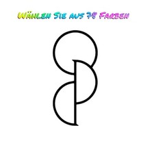 1 Aufkleber Organspender