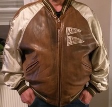 Avirex Lederjacke 80er Jahre
