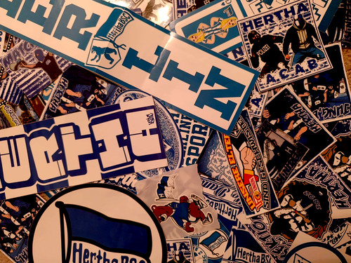 Hertha bsc ultras - hertha, aufkleber
