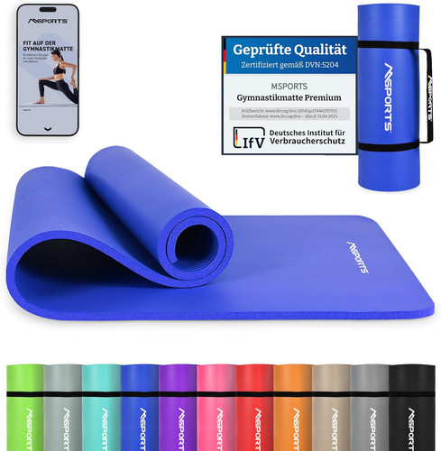 Msports gymnastikmatte premium - gymnastikmatte,