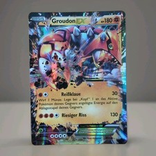 Groudon EX Pokemon Karte