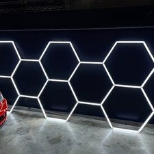 Werkstatt hexagon led lampe - hexagon,