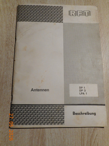 Ddr rft veb - rft/veb, :