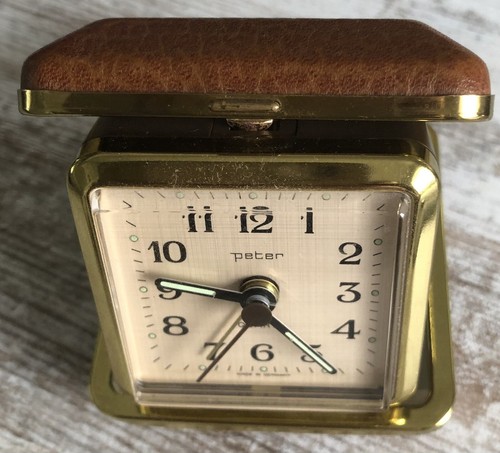 Vintage reisewecker peter - vintage,
