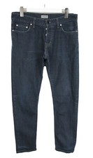 Filippa K M. Stan Raw Stretch Herrenjeans W33/L32 Slim Knopf Fly Mid-Rise