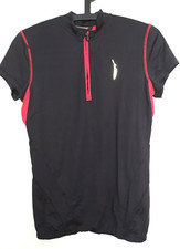 Chiliii: Hot spicy sports wear, Damen Radlershirt, schwarz, rot Gr. S