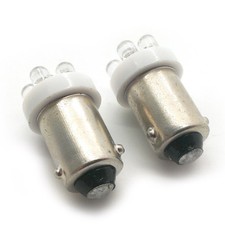 2X BLAU 7 DOME LED SEITENLICHT