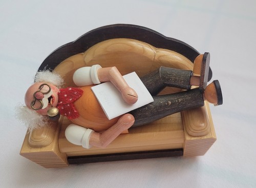 Vitrinenfigur ruheständler - vitrinenfigur, "ruheständler