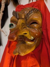 Maske Larve Holzmaske