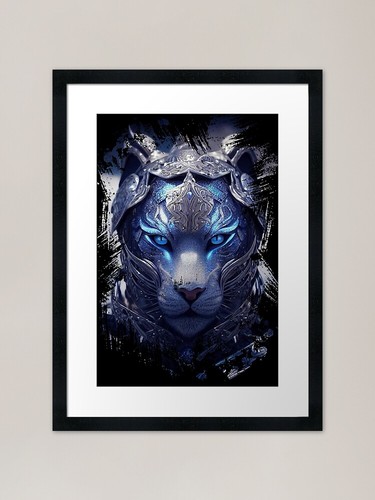 Kristall eistiger gerahmter - kristall,