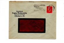 DR - Nachnahme der Rhenania-Ossag Hannover nach Herford i.W. #C412