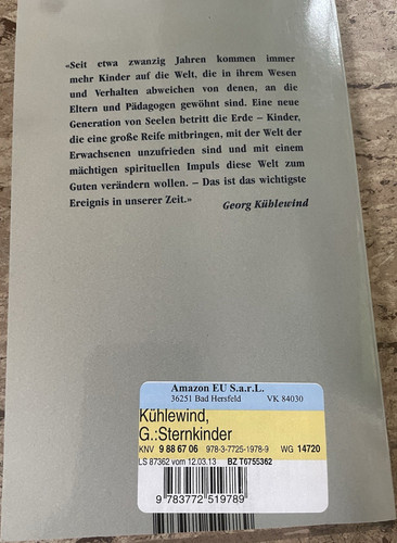 Georg kühlewind sternkinder - kühlewind,