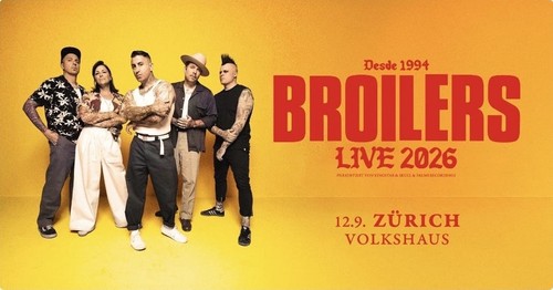 Broilers konzert ticket - konzert,
