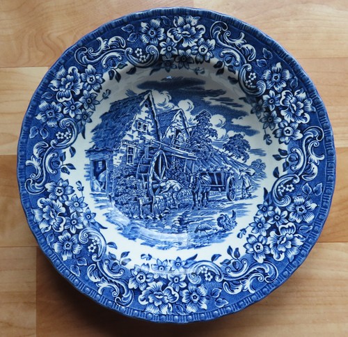 Teller royaltudor ware - royaltudor, blau