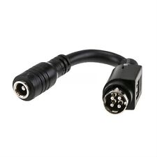 DC Stecker Adapter 5,5/2,1 Hohlstecker auf DIN 4-polig Adapter gerade L11mm