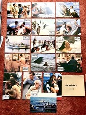 Der Weisse Hai 2 - Aushangfotos 16 Stck. Roy Scheider, Jaws, Der Weiße Hai
