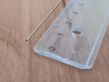 MICRO-ROHR MESSING RUNDROHR 0,8 x 0,4 x 330mm