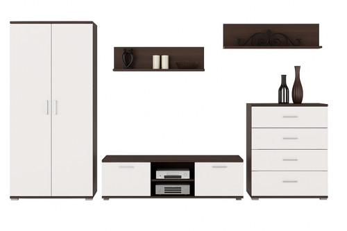 Wohnwand california wenge - wohnwand, 2