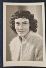 Altes Foto Portrait Frau Dame