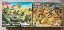 AIRFIX  2 AFRIKA KORPS  8th Army  1/72 alte Ausführung mit alten Soldaten