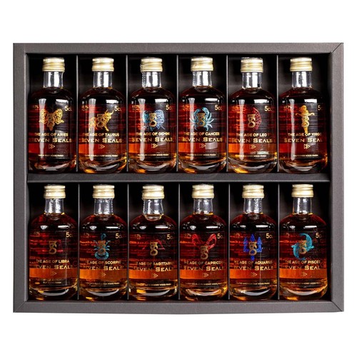 Seven seals whisky - seven,