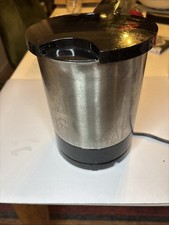 Wasserkocher Cloer-4700 mattierter Edelstahl schwarz 1,5 Liter 2000 W  