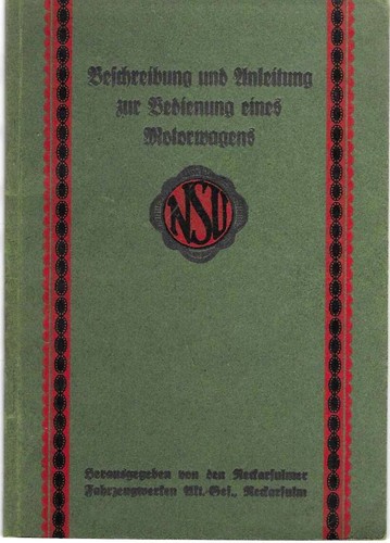 Nsu beschreibung anleitung - nsu, +