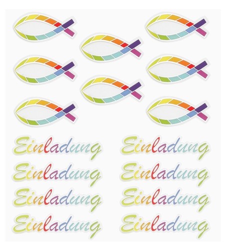 Sticker kommunion konfirmation - sticker,