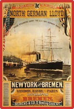 Blechschild 20x30cm gewölbt