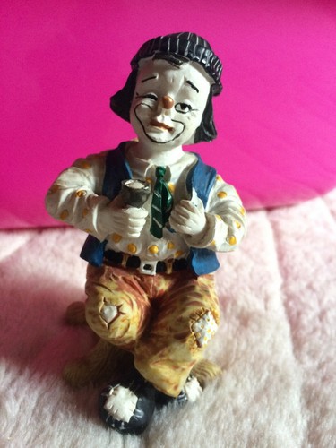 Deko figur clown auf - "clown",