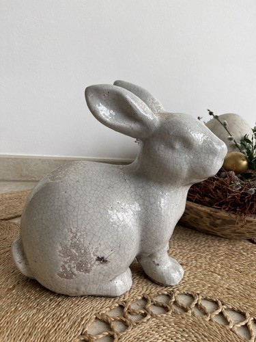 Deko hase 28x20 shabby - deko,