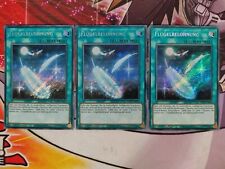 3x FLÜGELBELOHNUNG - BROL-DE016 Secret Rare / 1. Auflage Near Mint Playset 