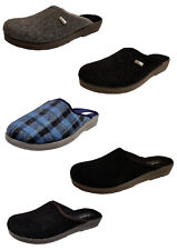 Herren Pantoffeln Hausschuhe Schlappen Latschen Puschen leichte feste Sohle  neu