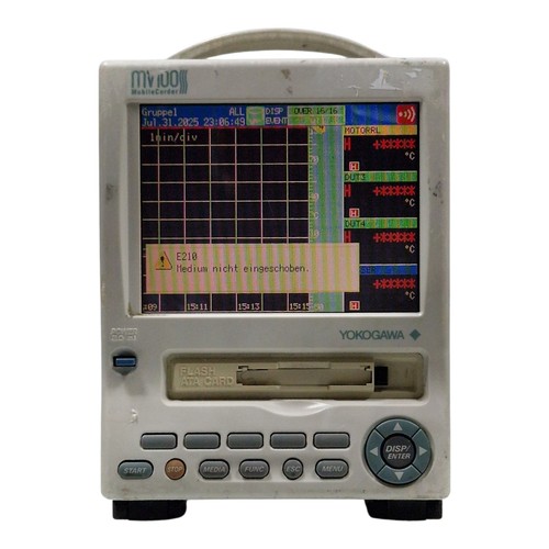 Yokogawa mobilecorder mv100 - yokogawa,