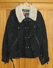 *Jet Set Ski Jacke* Vintage*made in Italy *Damen*Warm*Gr.L* Schwarz*Cool* Kult*!
