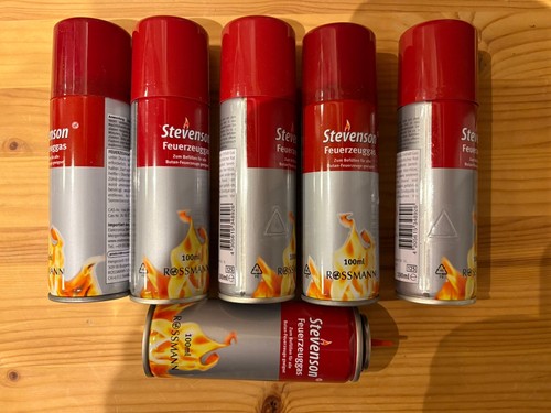 Feuerzeug nachfüll gas - 6x,