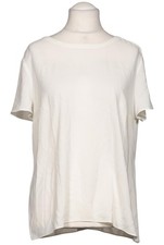 BOSS by Hugo Boss Bluse Damen Oberteil Hemd Hemdbluse Gr. XL Cremeweiß #yacfg3j