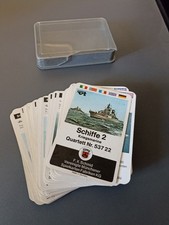 Quartett Kriegsmarine Schiffe 2 Vollständig Schmid