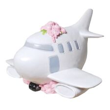 Spardose Hochzeitsflieger 15cm Sparschwein Hochzeitspaar Flugzeug Hochzeitsreise