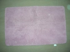 Badeteppich Badematte Badvorleger 89 x 51 uni Flieder lila dick flauschig top