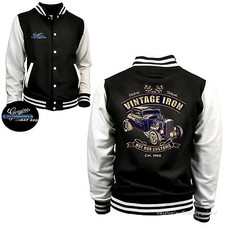 Auto oldtimer college jacke - college,