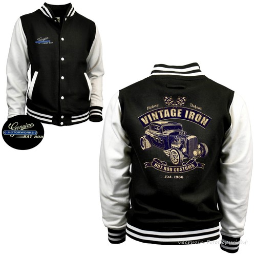 Auto oldtimer college - college, jacke