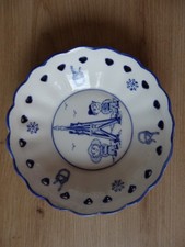 Maritime Gebäckschale Cuxhaven Jan Cux und Cuxi Kugelbake UNBENUTZT