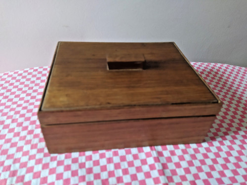 Antik holz schatulle - antik,