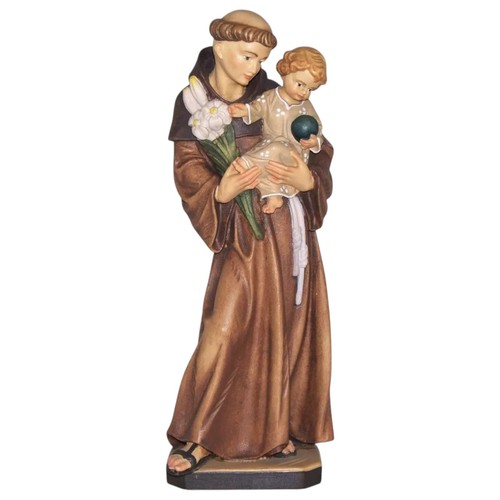 Holz figur antonius mit - holz,