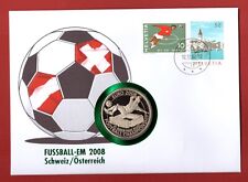 FUSSBALL EM 2008 IN DER SCHWEIZ - ÖSTERRECH ** MIT 100 LIRAS MÜNZE AUS MALTA 
