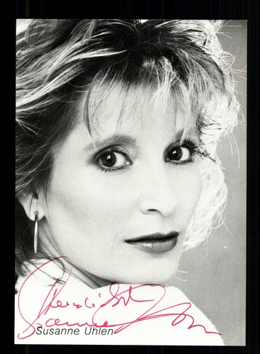 Susanne uhlen autogrammkarte - susanne,
