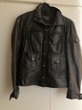 Damen echt Leder Jacke der Marke Heine Gr 40 Neuwertig